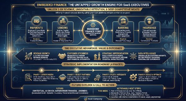 Embedded Finance can 5X Revenue for SaaS Companies