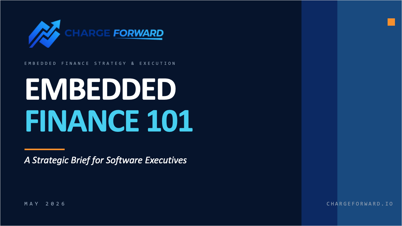 Embedded Finance 101 - A Strategic Brief for Software Executives