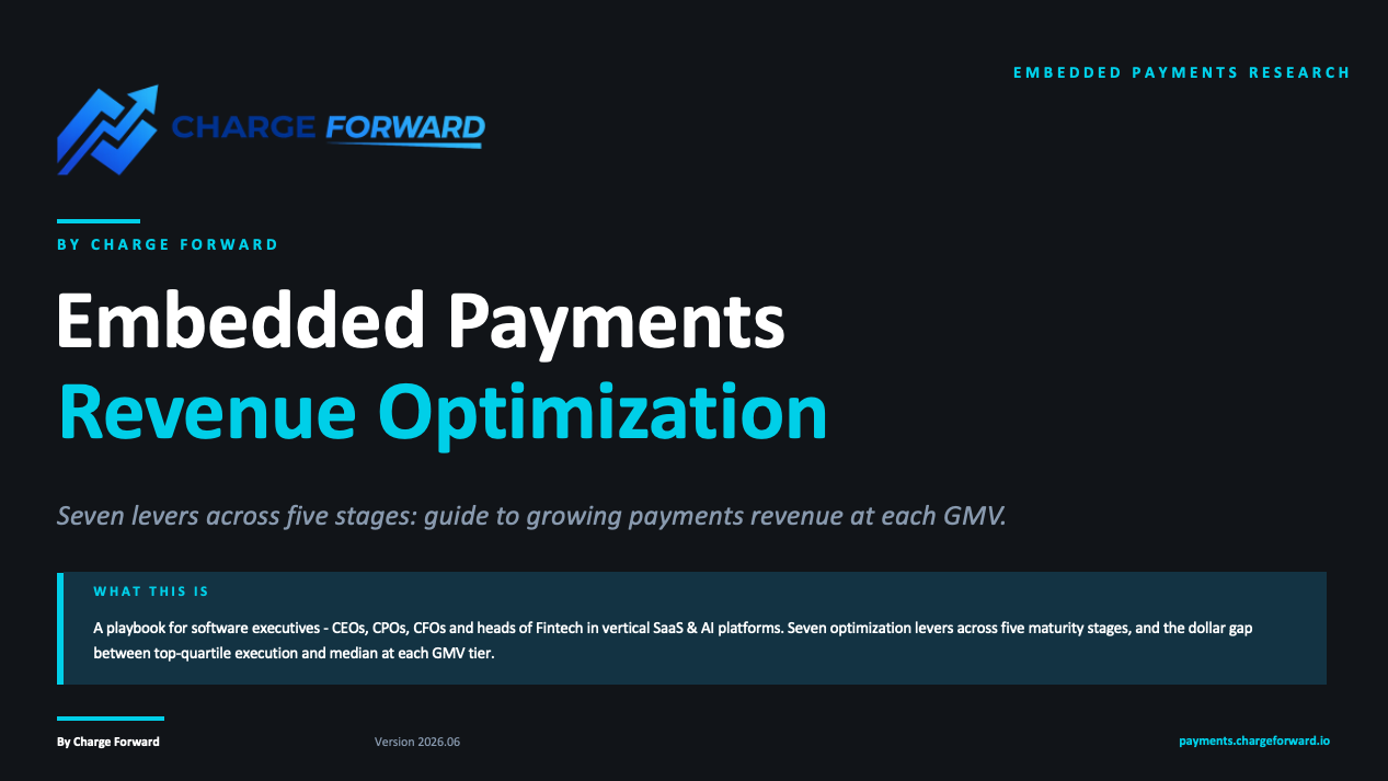 Embedded Payments Revenue Optimization Playbook